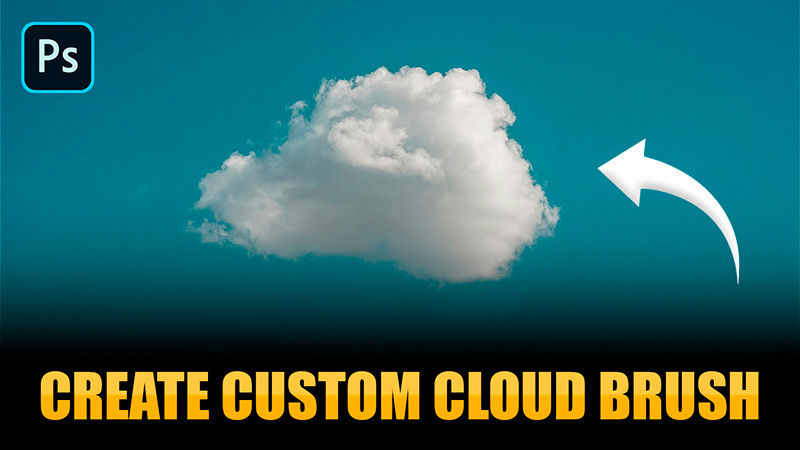 How to create cloud brush on Photoshop